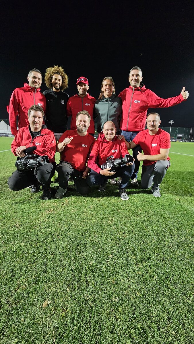 GP1 production team in Dubai