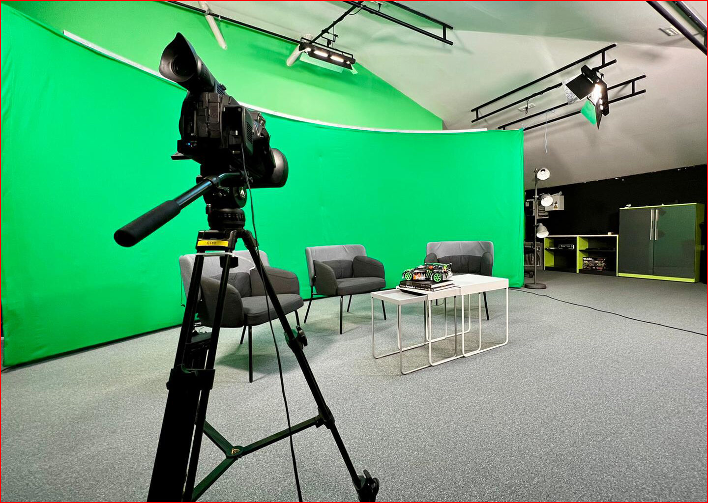 GP1 television studio in Jastrebarsko