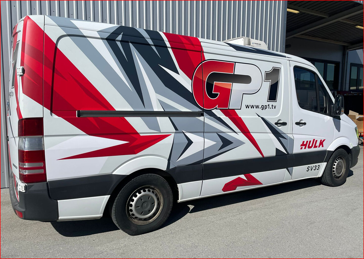 GP1 SV33 outside broadcast vehicle